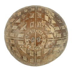 Antique Golf Ball, 'Clincher Cross' 29 Golf Ball