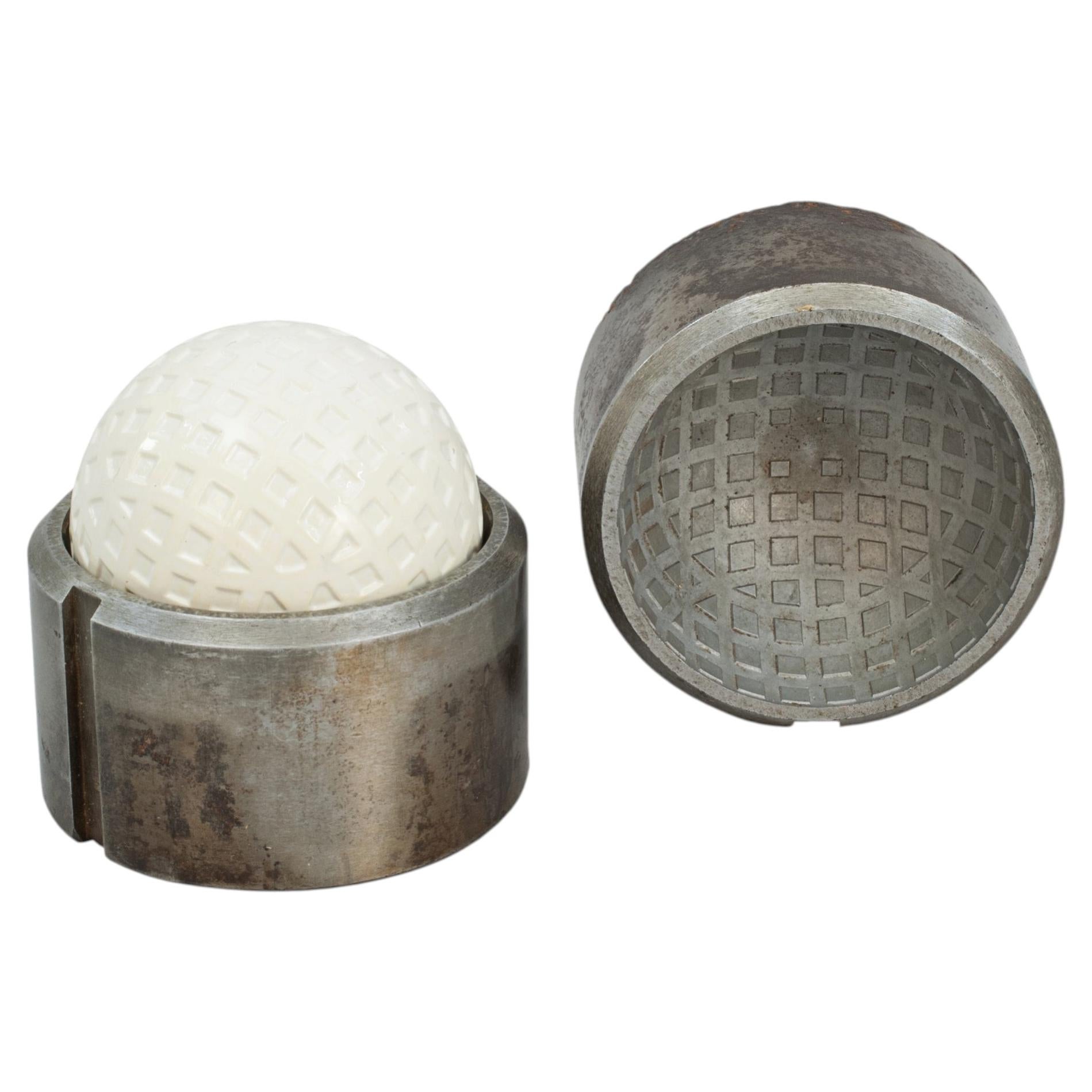 Vintage Golf Ball Mould