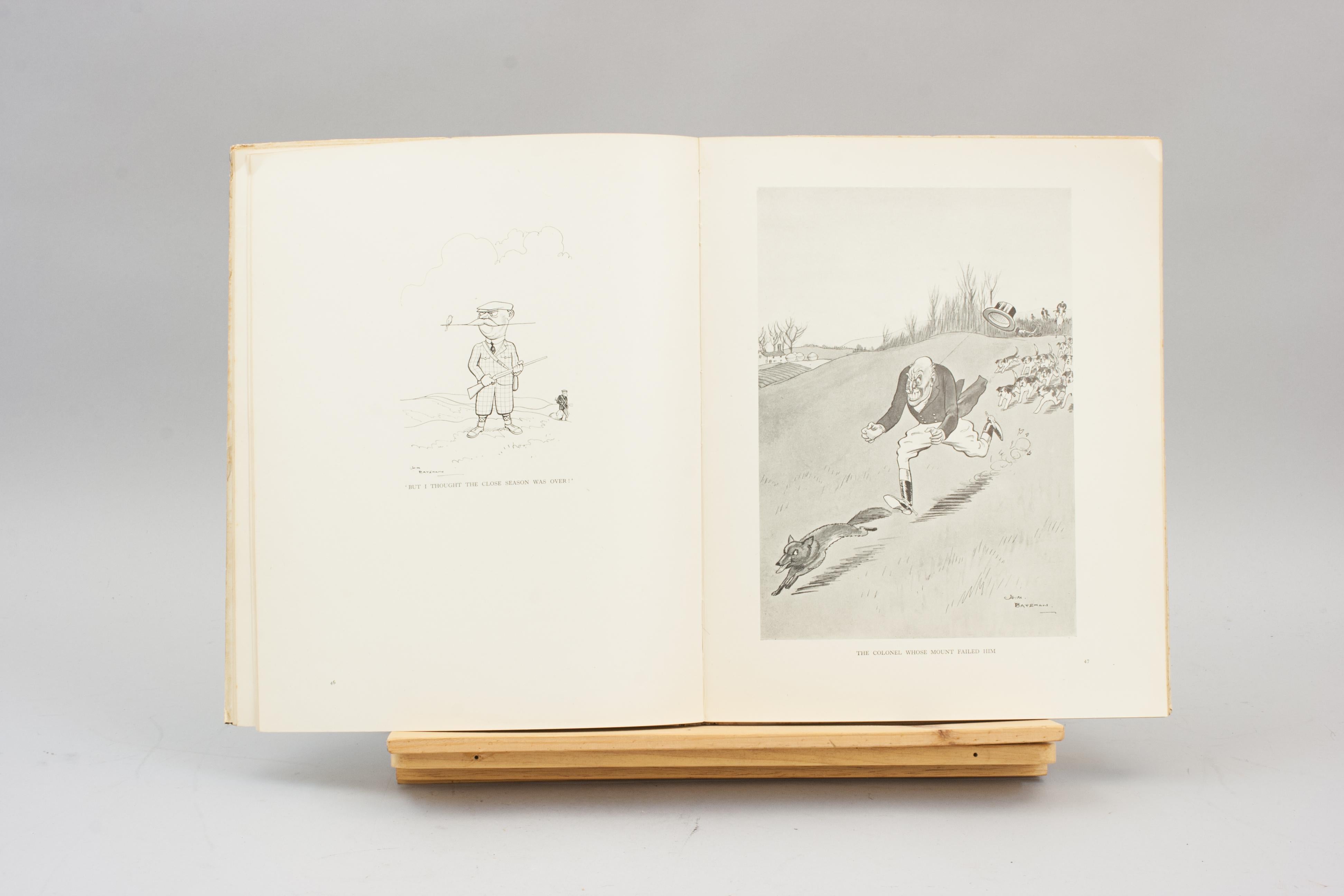 Vintage Golf Book, Brought Forward, by H.m. Bateman For Sale 4