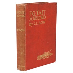 Livre de golf vintage, F.g. Tait, a Record de J.l. Low