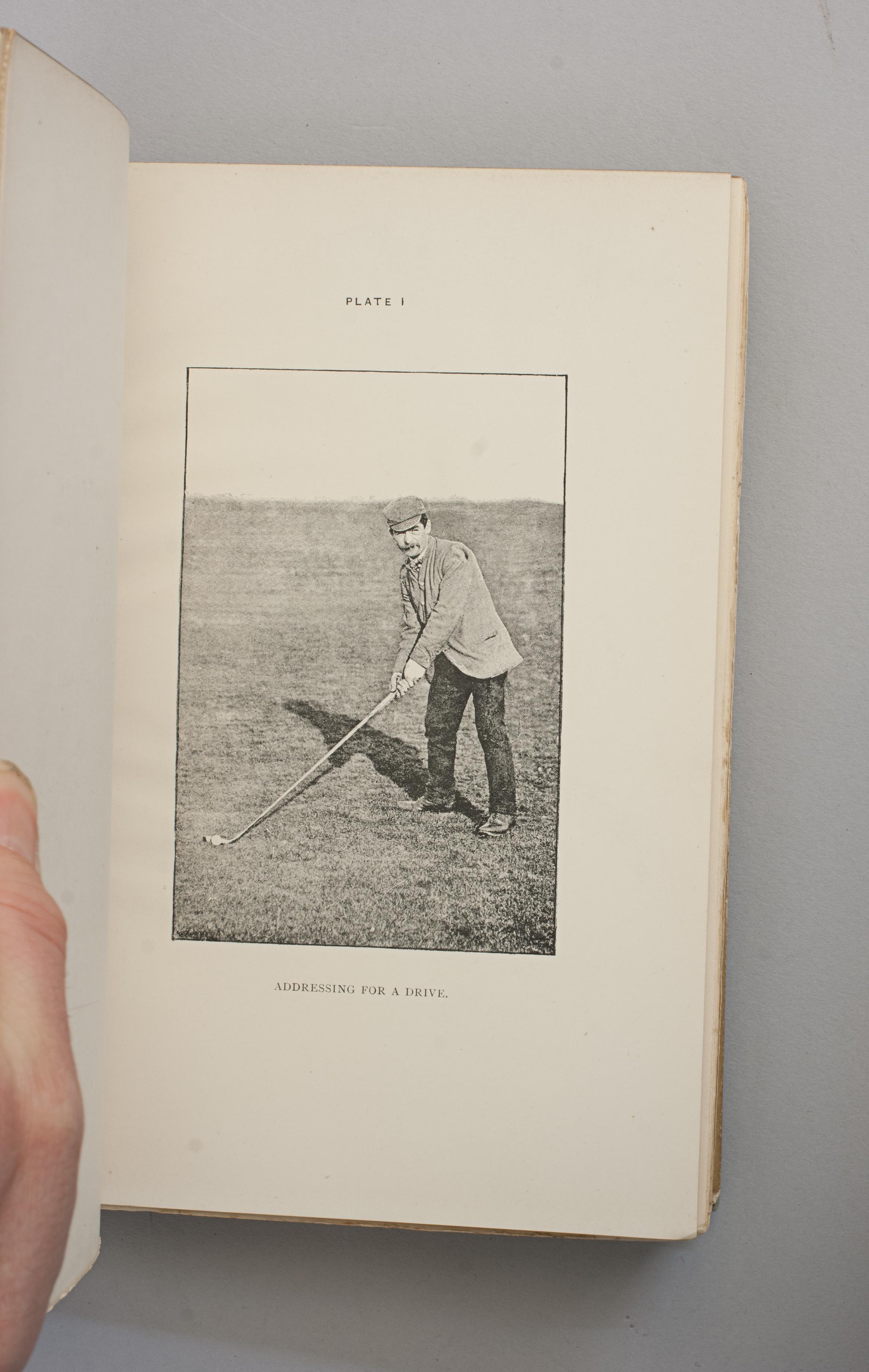 Vintage Golf Book, the Art of Golf by Simpson 3