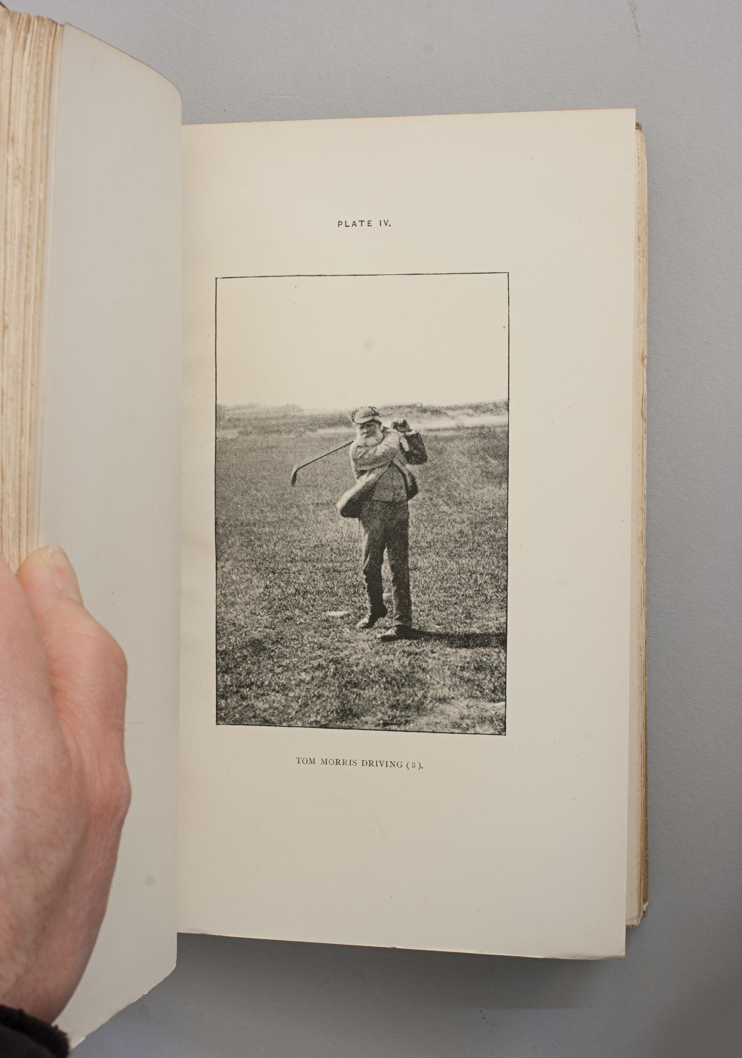 Vintage Golf Book, the Art of Golf by Simpson 4
