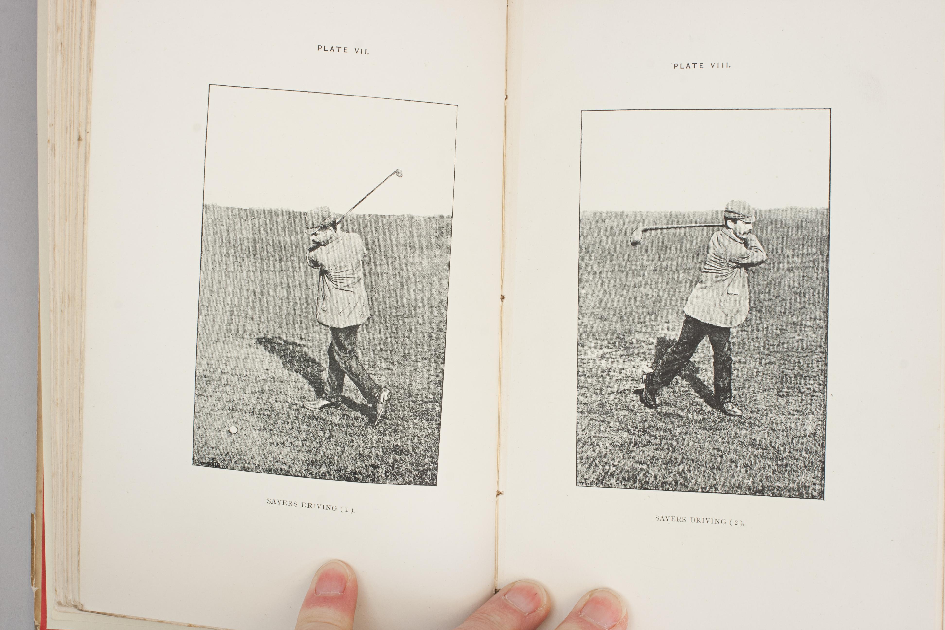 Vintage Golf Book, the Art of Golf by Simpson 5