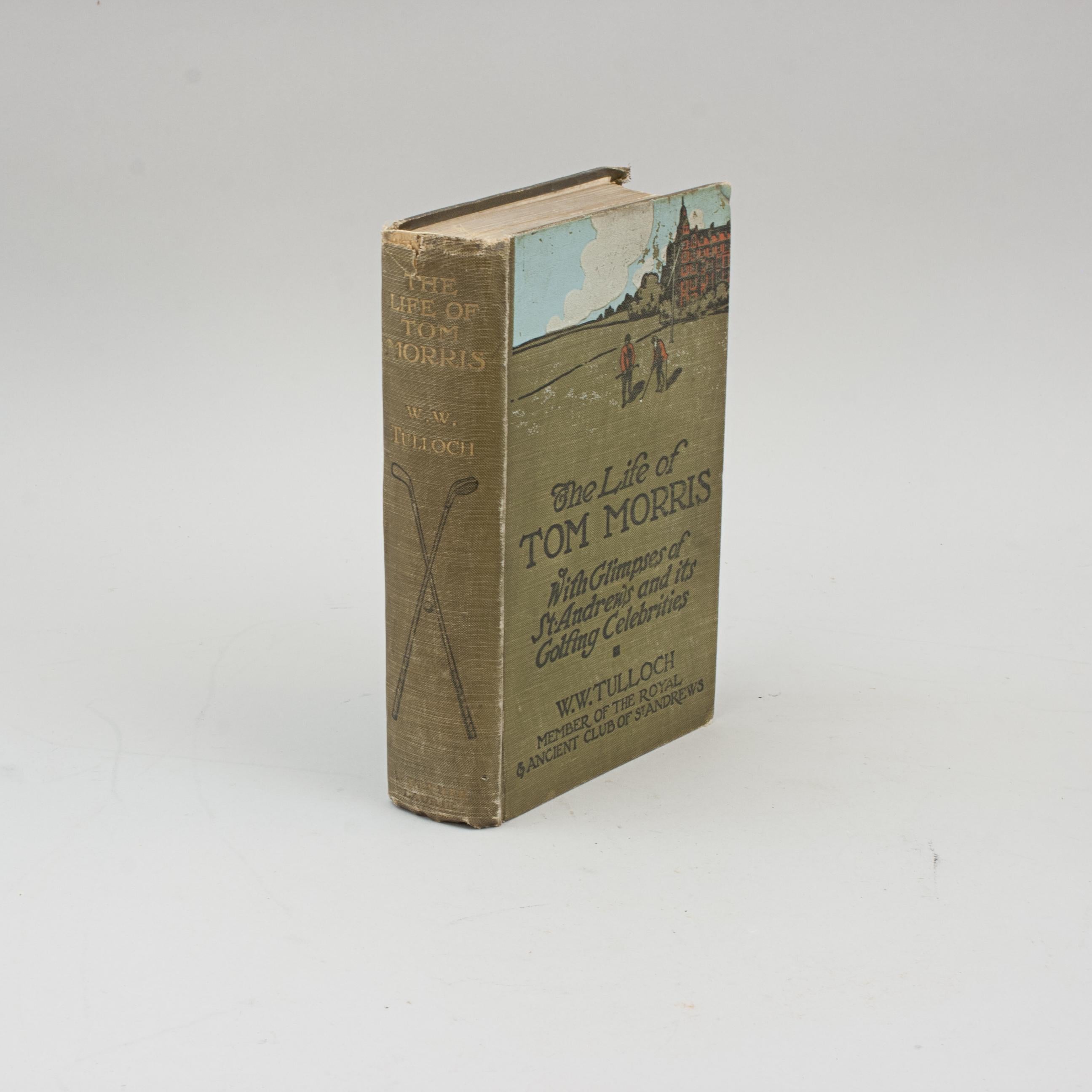 Vintage Golf Book, the Life of Tom Morris For Sale 3