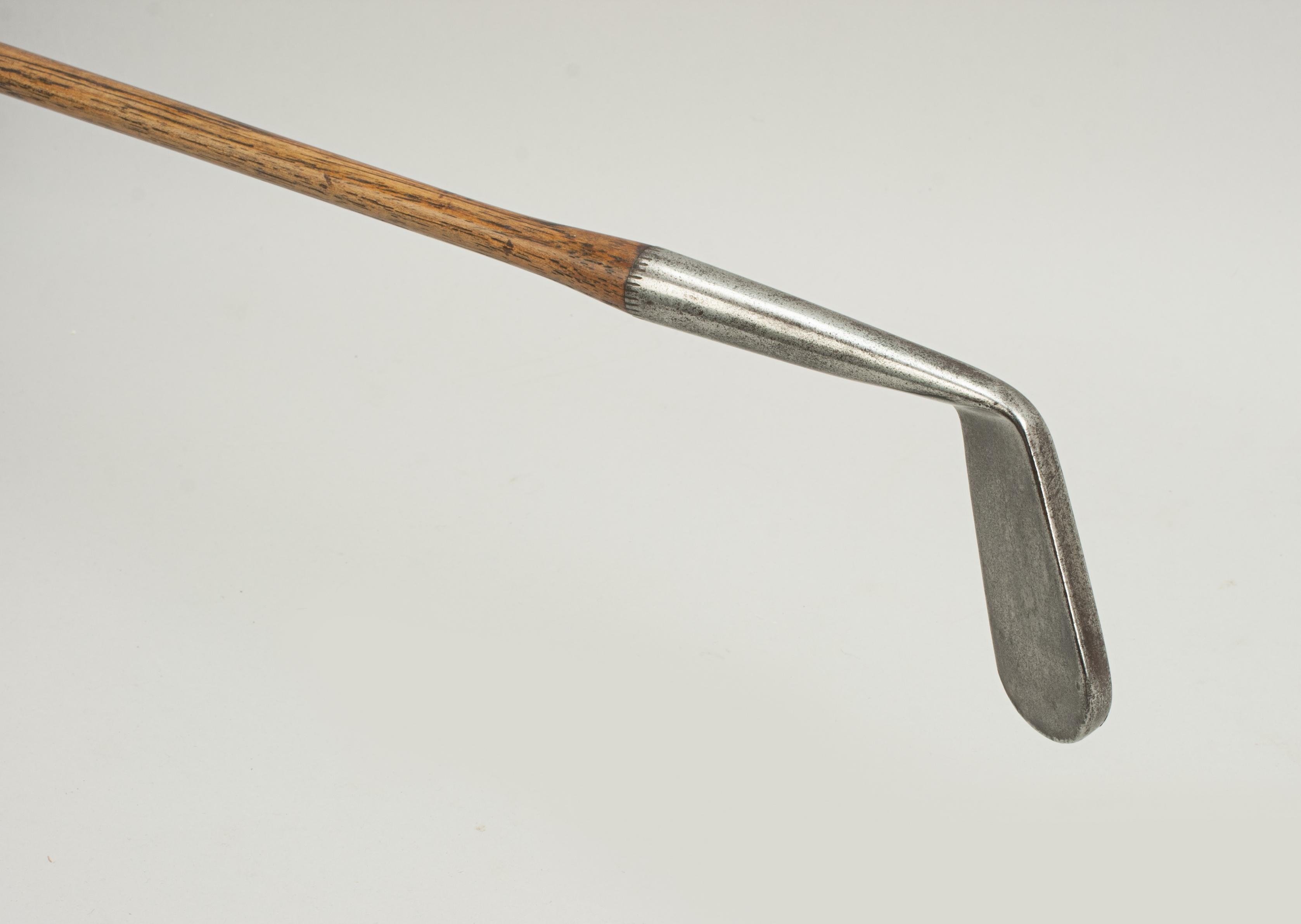 English Vintage Golf Club, Deep Face Mashie by Spalding For Sale