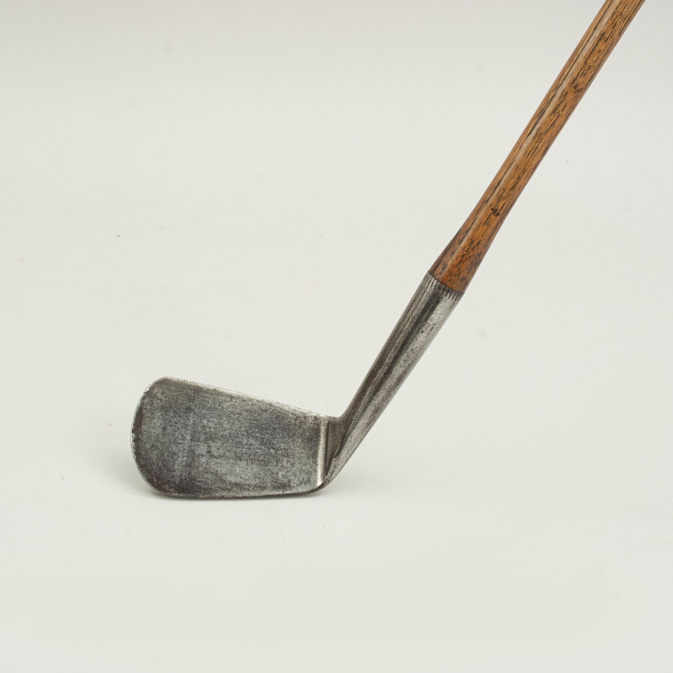 Steel Vintage Golf Club, Deep Face Mashie by Spalding For Sale