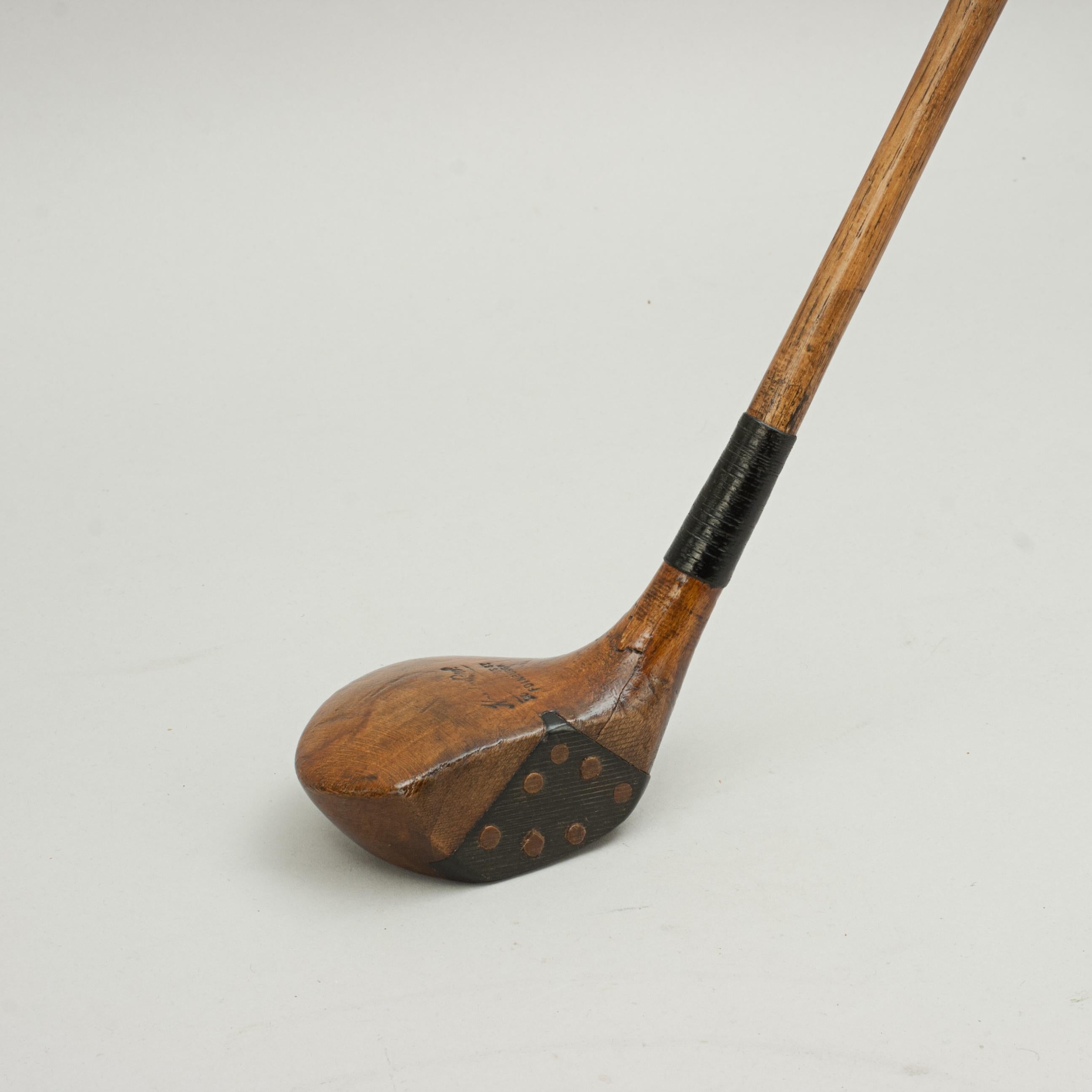 British Vintage Golf Club, Driver by Hardy Broth. Princess Street Edinburgh