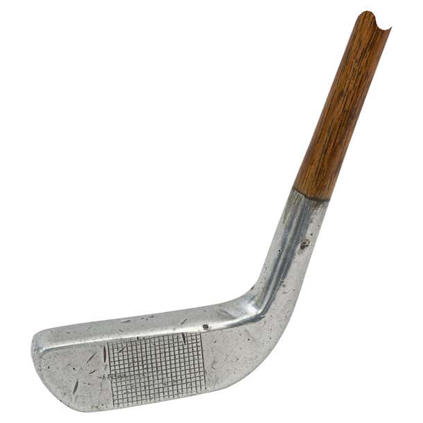 Vintage Golf Club, Hickory Shafted Aluminium Putter at 1stDibs ...