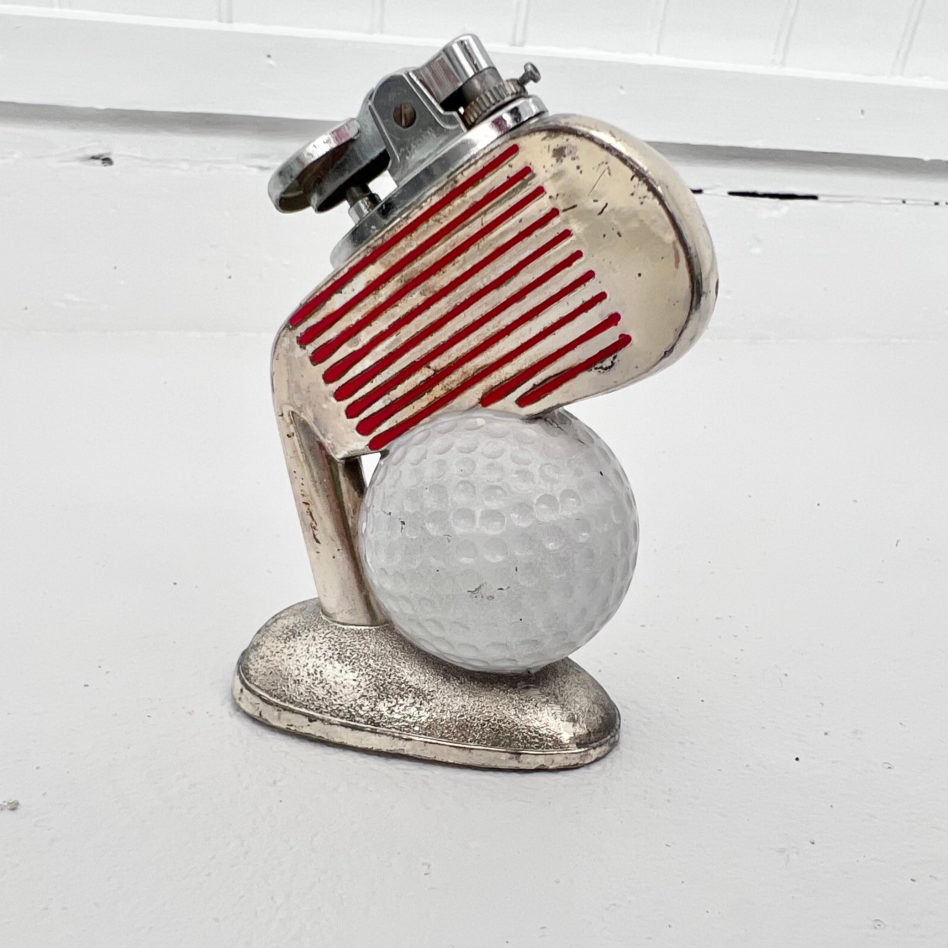 Japanese Vintage Golf Club Lighter, Japan 1960s