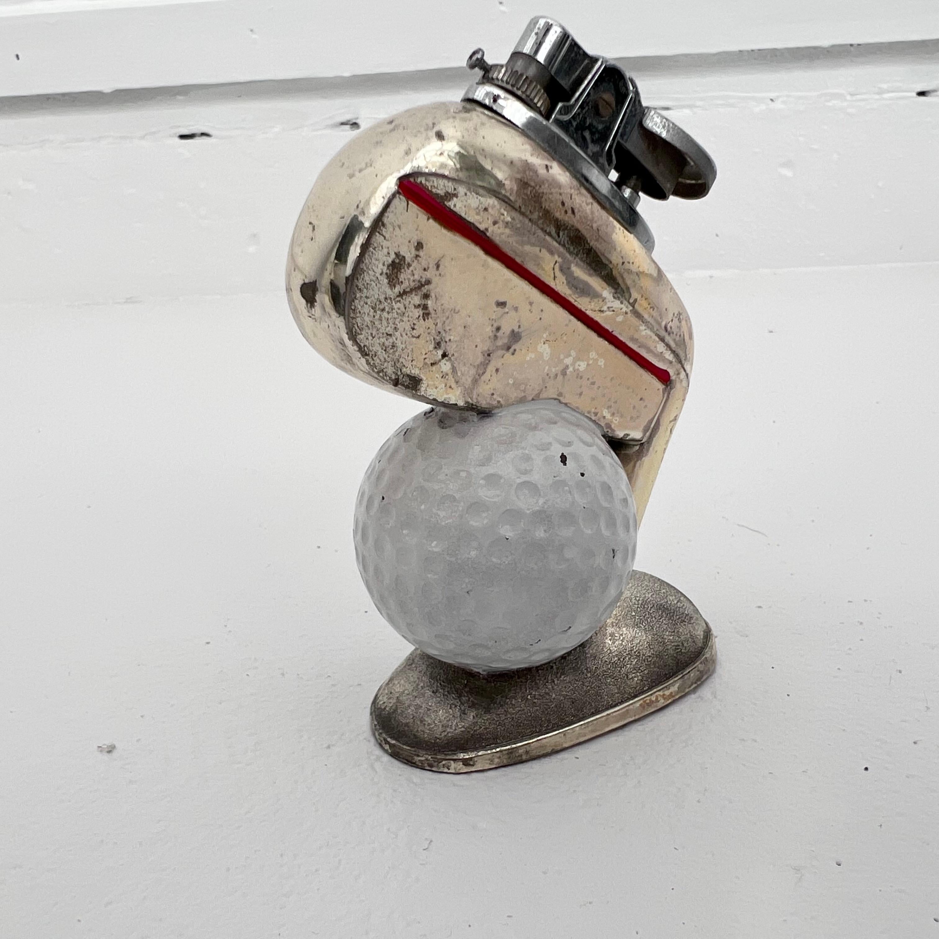 Vintage Golf Club Lighter, Japan 1960s In Good Condition In Los Angeles, CA