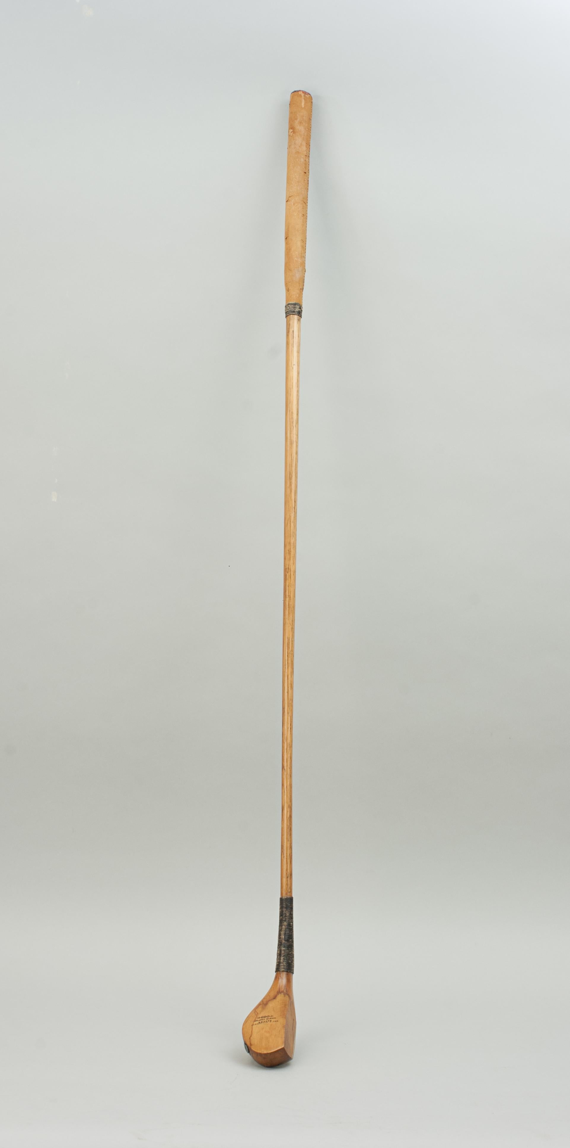 Vintage Golf Club, Long Nose by George Bussey, Demon Driver In Good Condition For Sale In Oxfordshire, GB