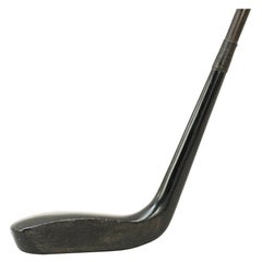 Vintage Golf Club, Long Nose Putter, Black Composit