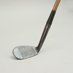 Vintage Golf Club, Mashie Iron by Tom Stewart of St Andrews