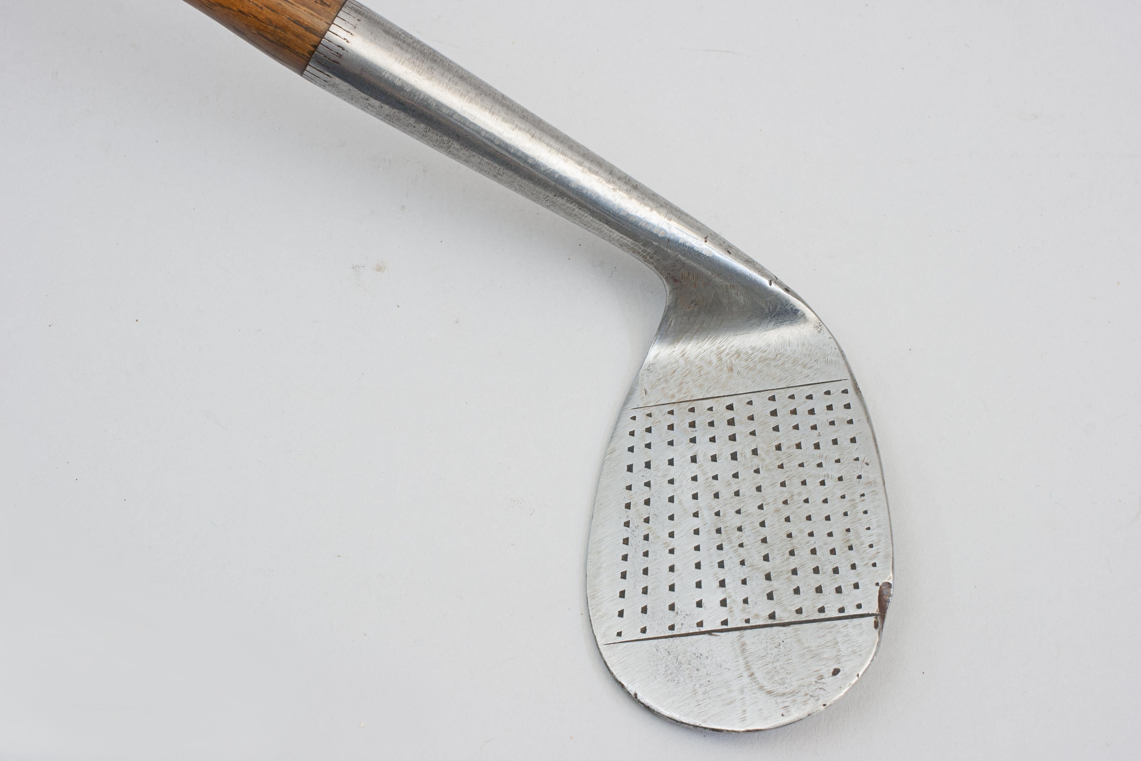 Club de golf vintage Niblick par Abe Mitchell en vente 4