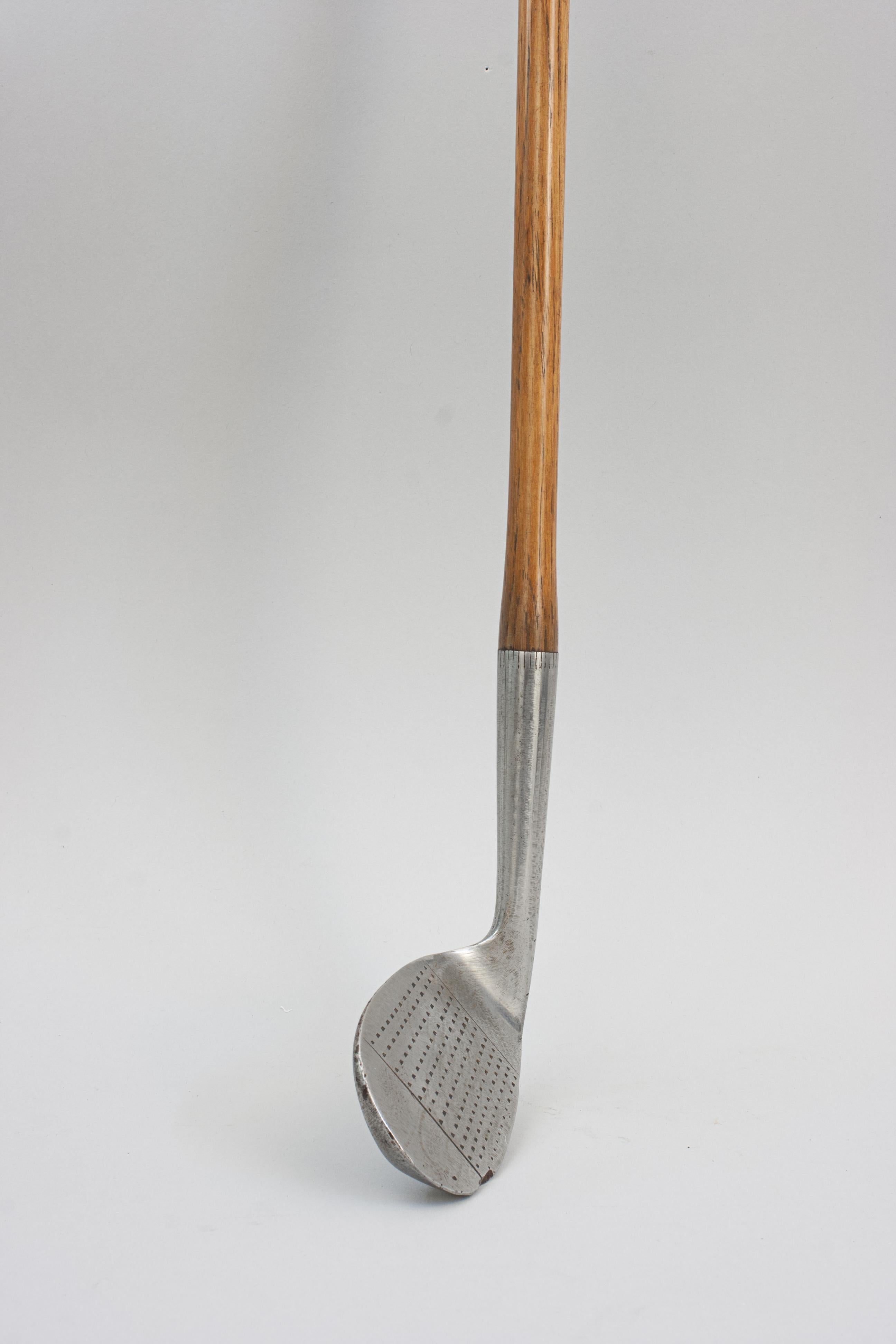 Club de golf vintage Niblick par Abe Mitchell Bon état - En vente à Oxfordshire, GB