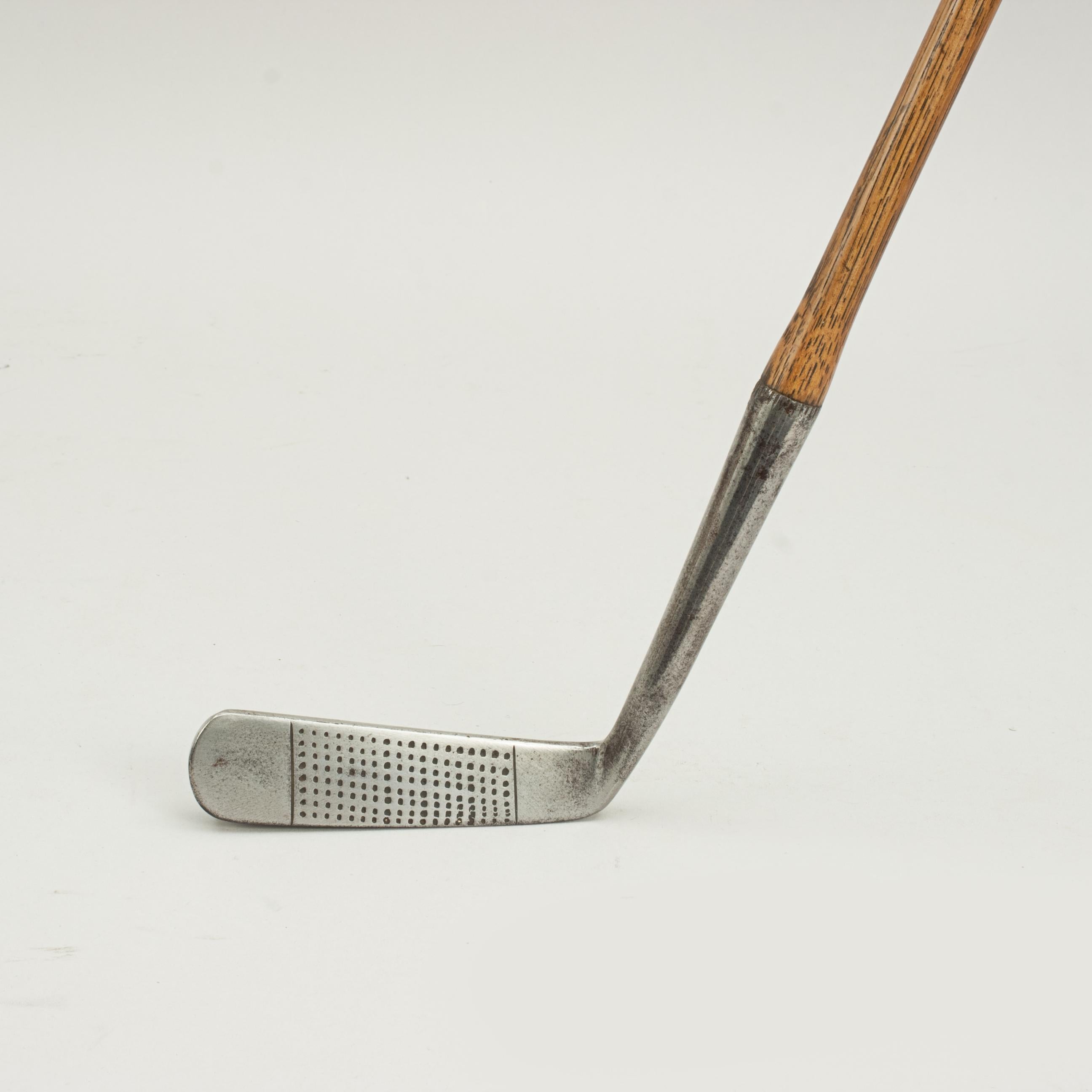 Vintage Golf Club, Putter by Cann & Taylor with J.h Taylor Autograph 2
