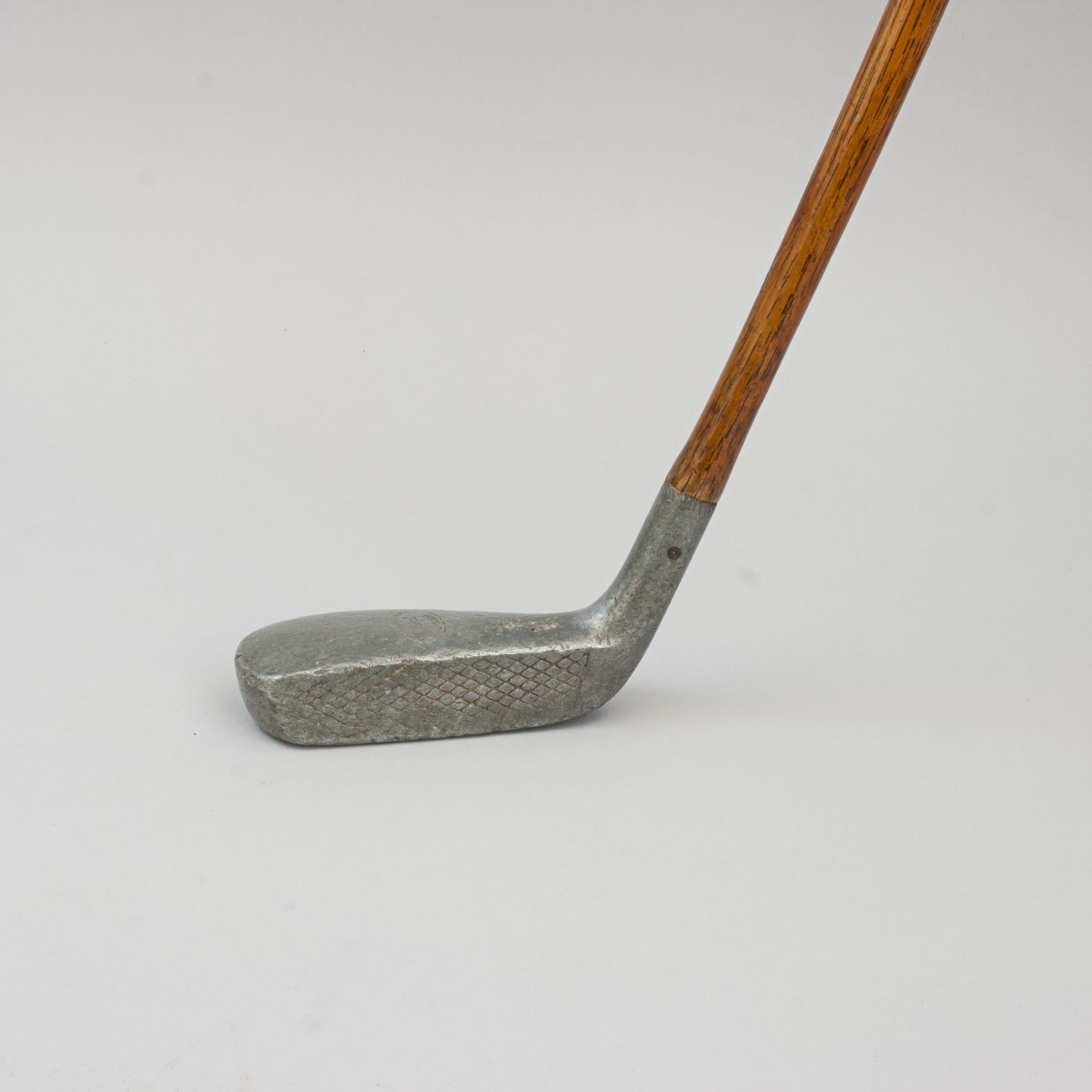 Vintage Golf Club, Putter With Alloy Head For Sale 3