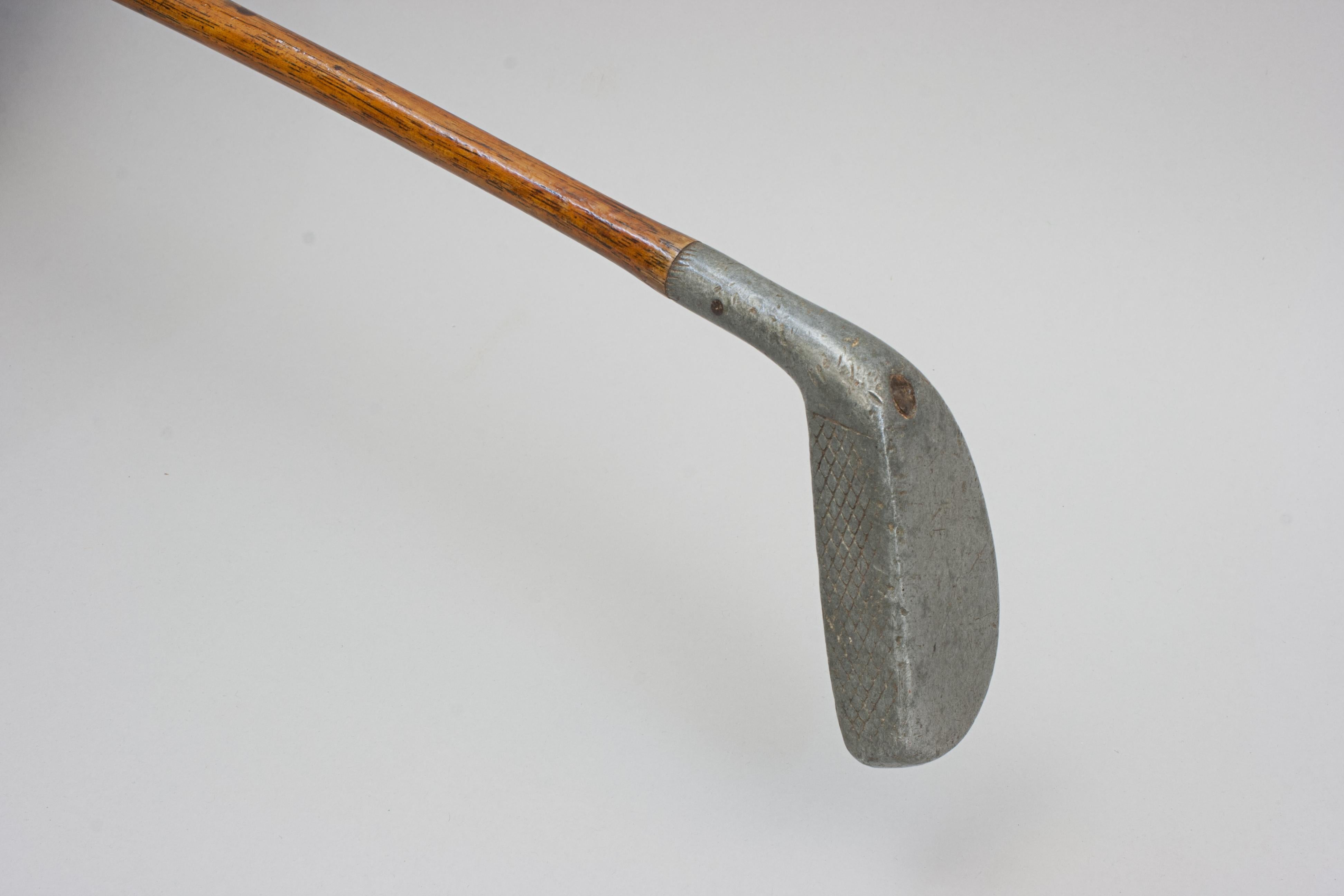 Vintage-Golfschläger, Putter mit Alloy-Kopf (Aluminium)
