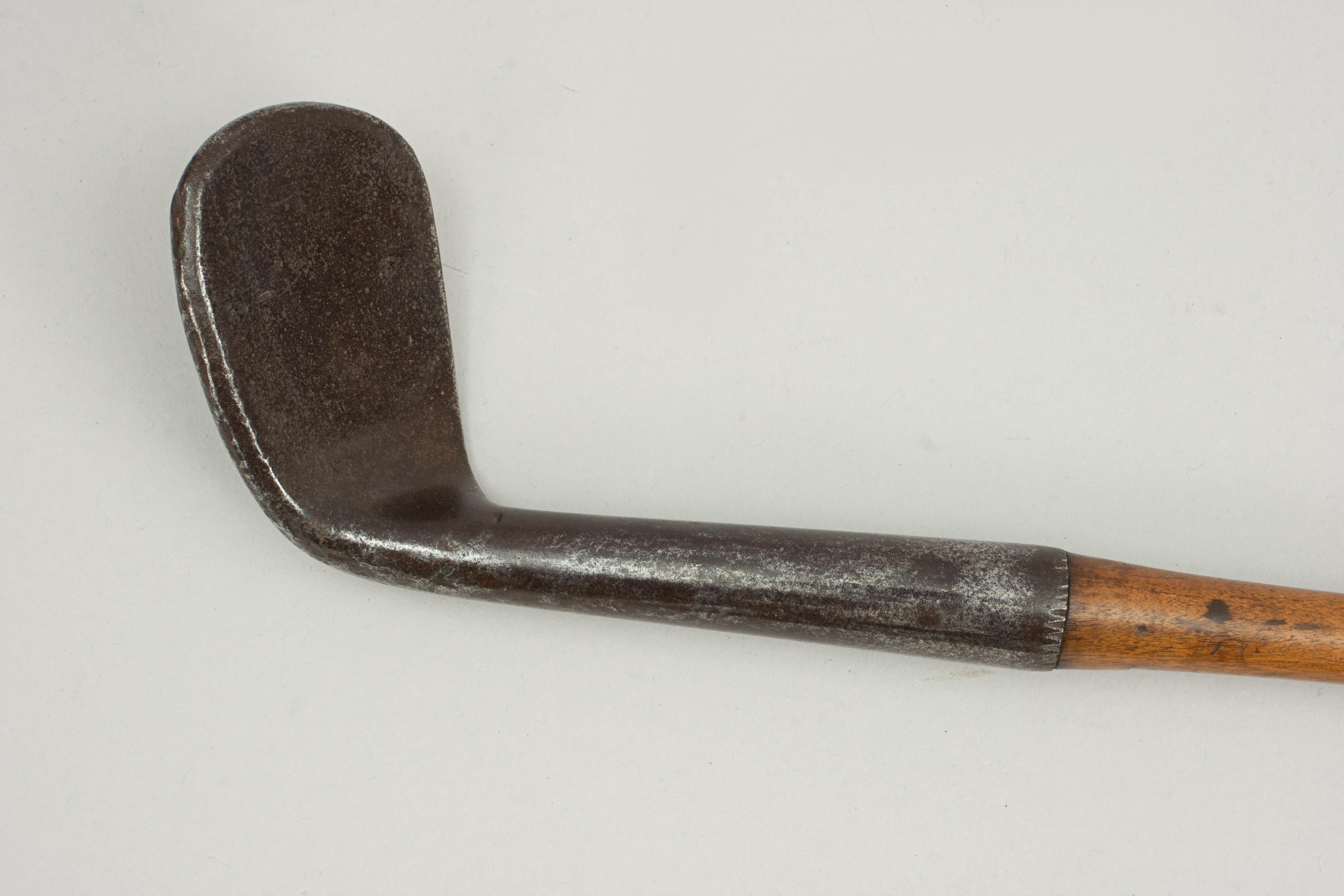 Late 19th Century Vintage Golf Club, Rut Iron, Army and Navy Stores For Sale