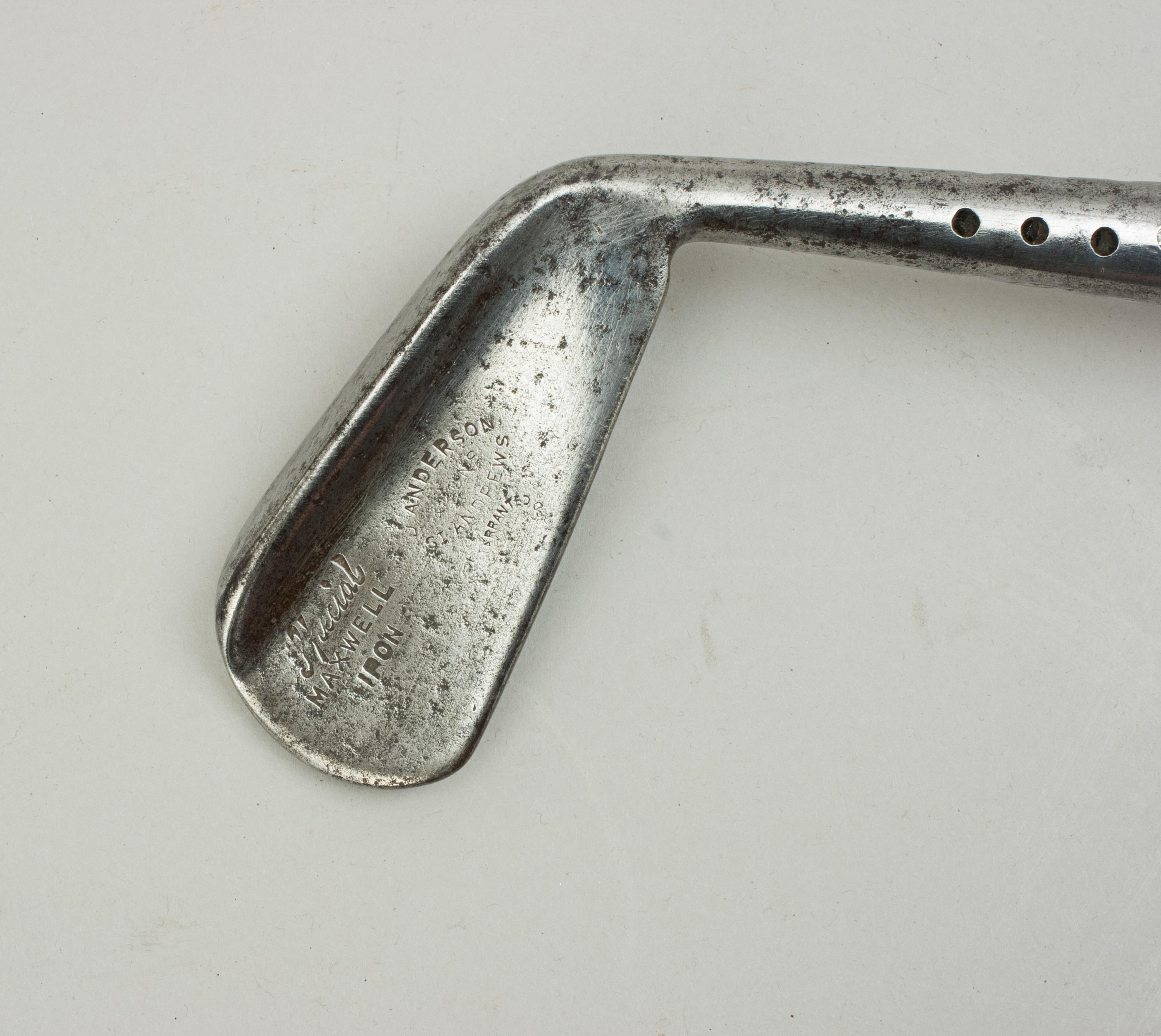 Vintage Golf Club, Special Maxwell Iron, Anderson St Andrews 1