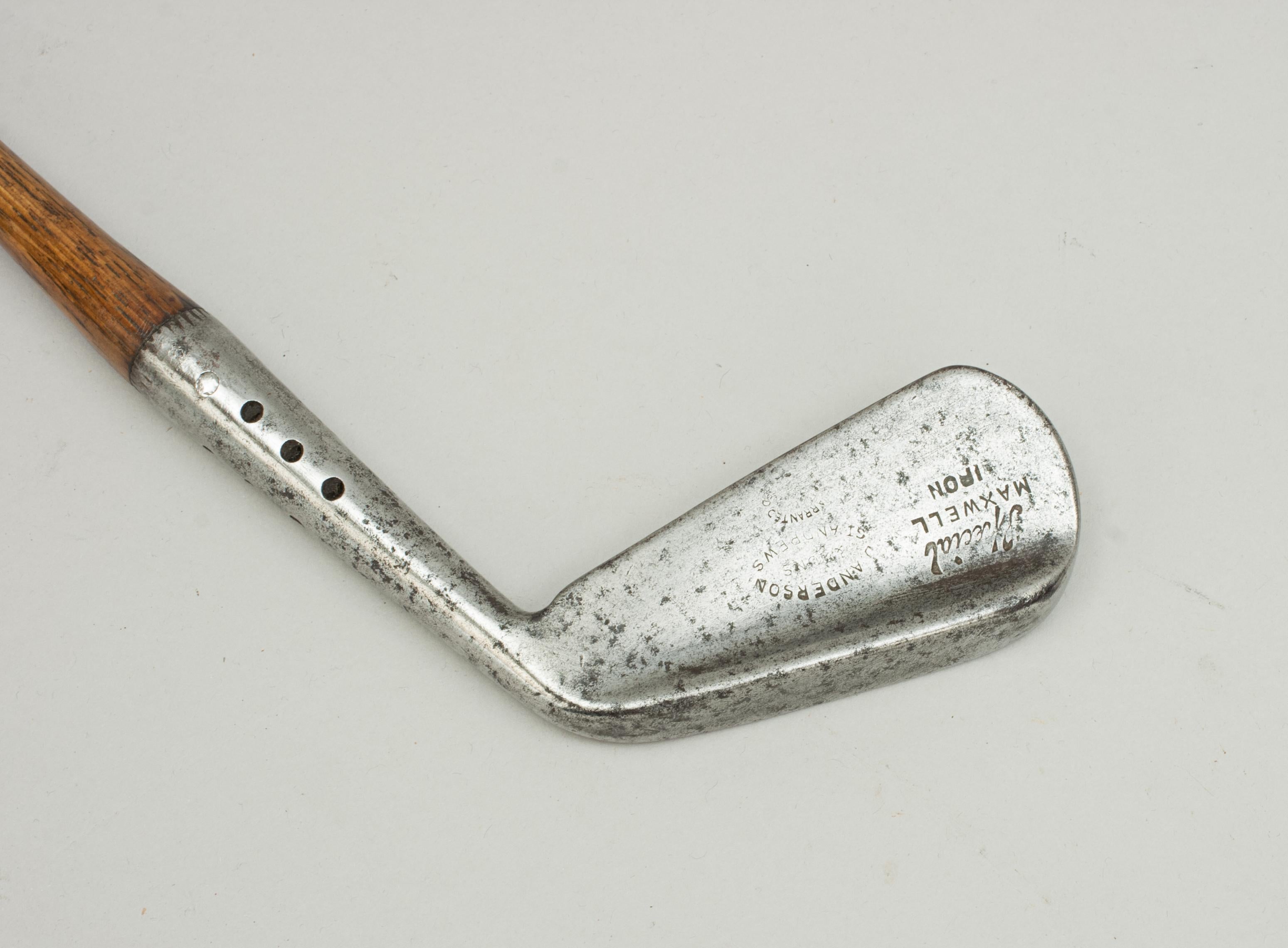 Vintage Golf Club, Special Maxwell Iron, Anderson St Andrews 2
