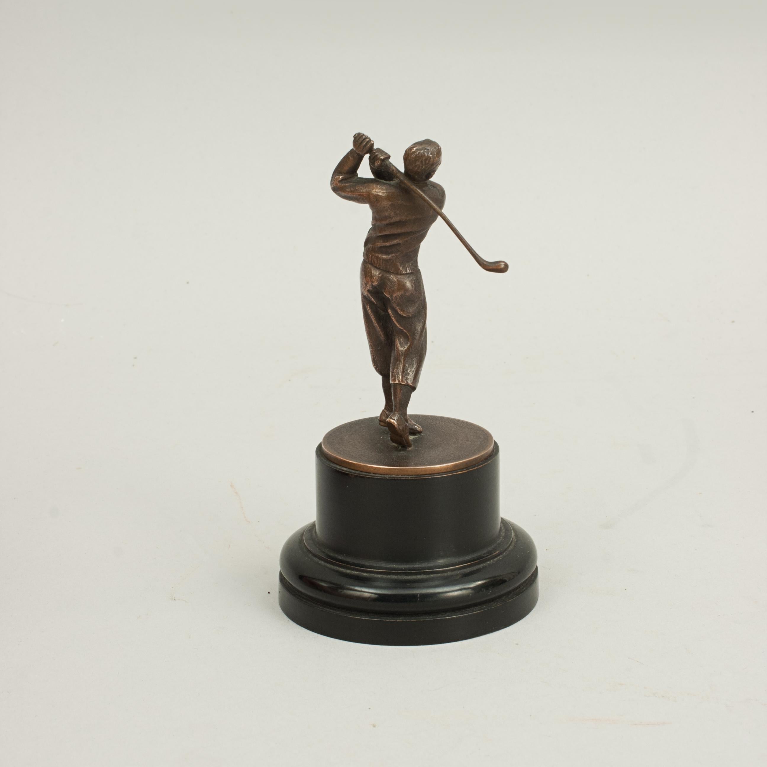 Sporting Art Vintage Golf Figure For Sale