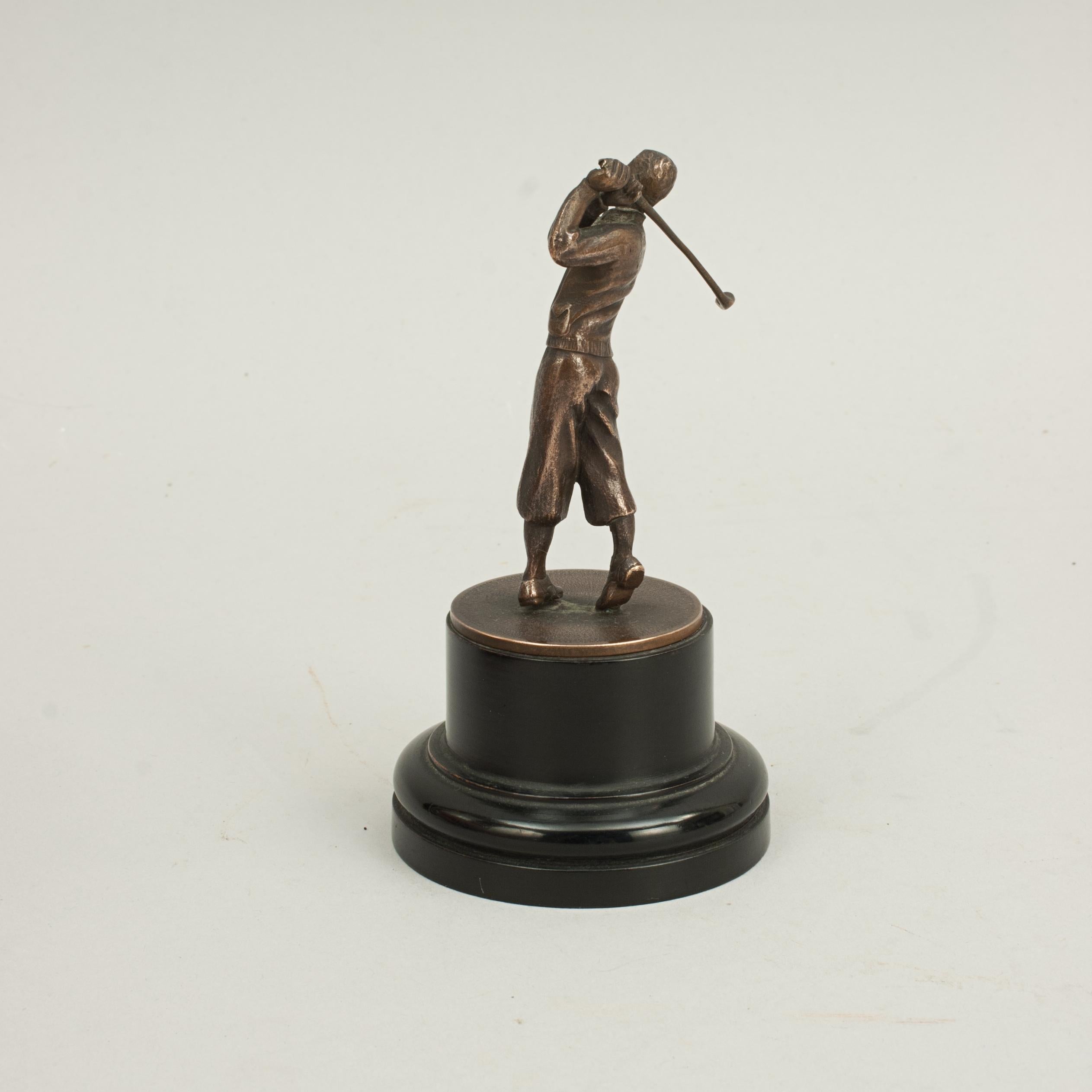 Sporting Art Vintage Golf Figure For Sale