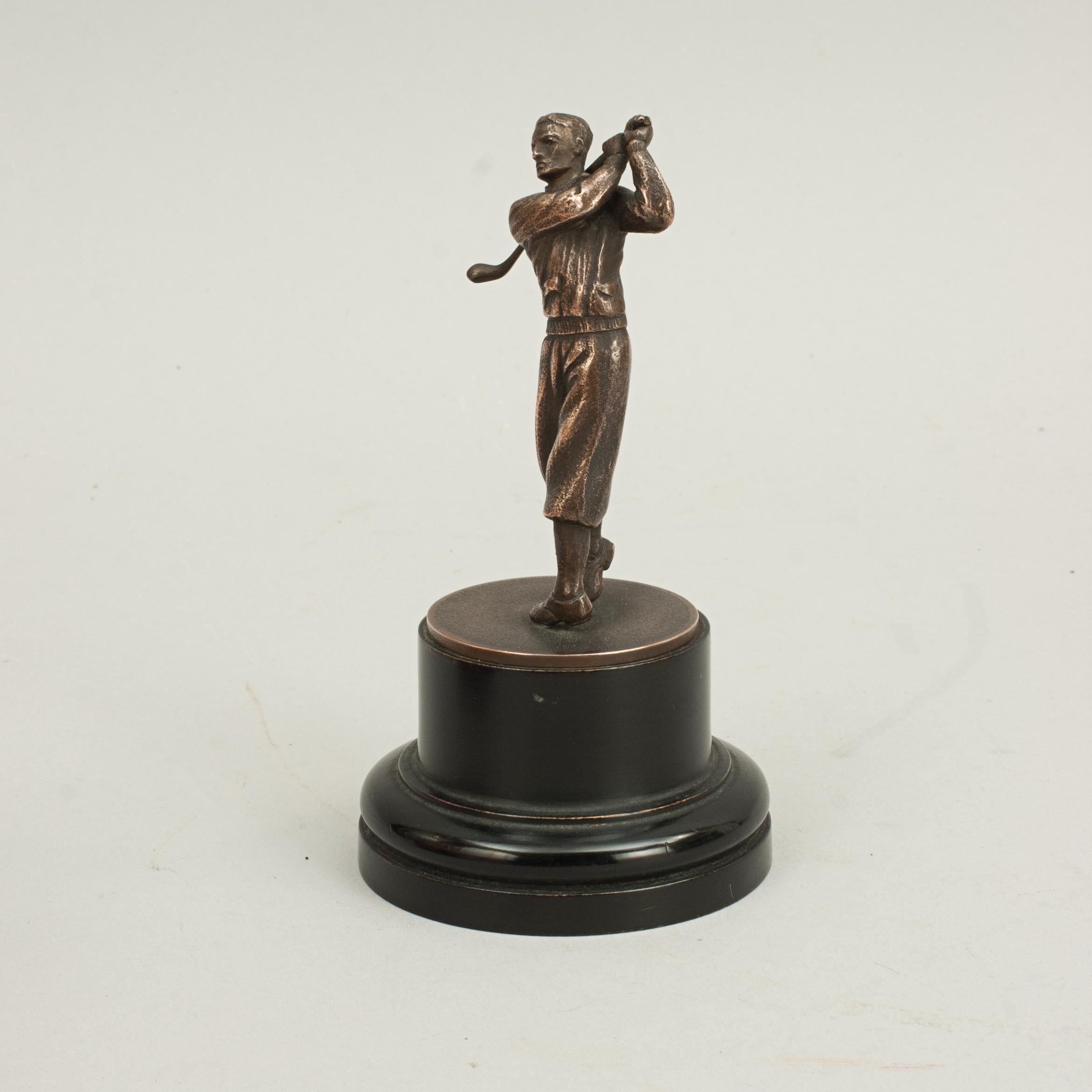 British Vintage Golf Figure For Sale