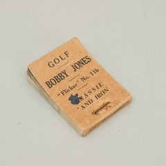 Vintage Golf Flicker Book, Bobby Jones, Brassie and Iron