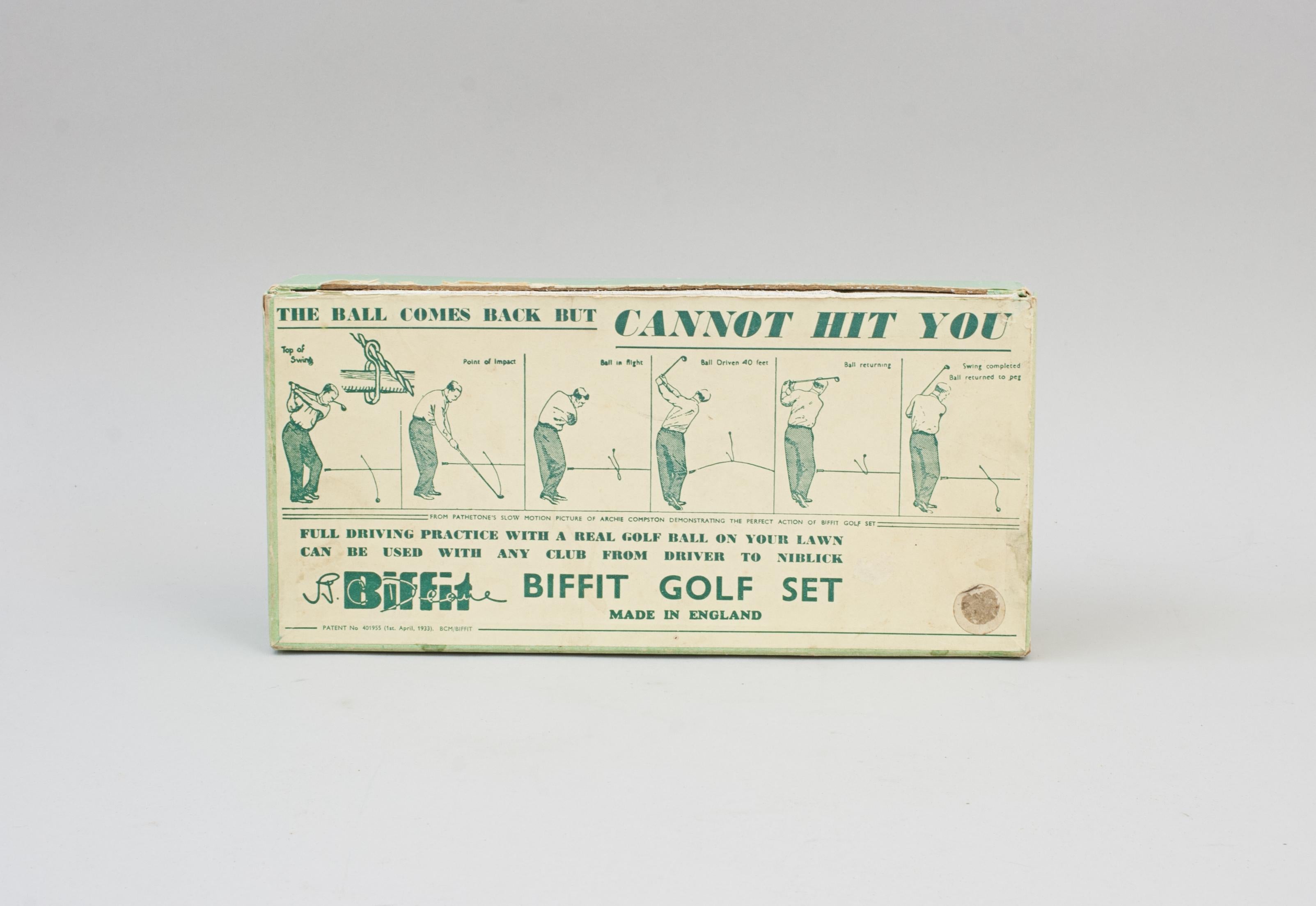 Vintage Biffit Golf Trainingshilfe.
Ein original 