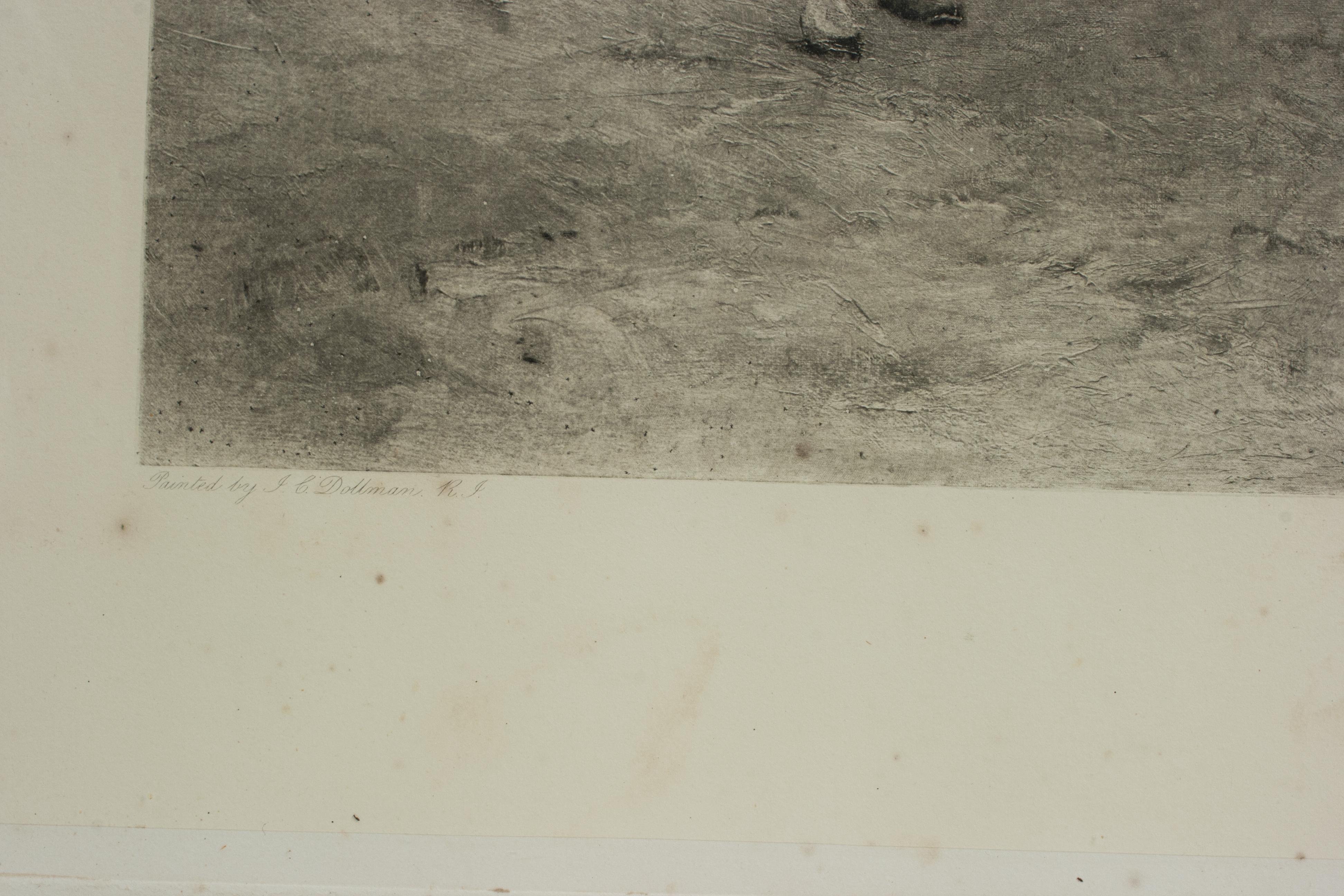 Stampa vintage sul golf, fotoincisione, Sabbath Breakers dopo J.C. Dollman in vendita 3