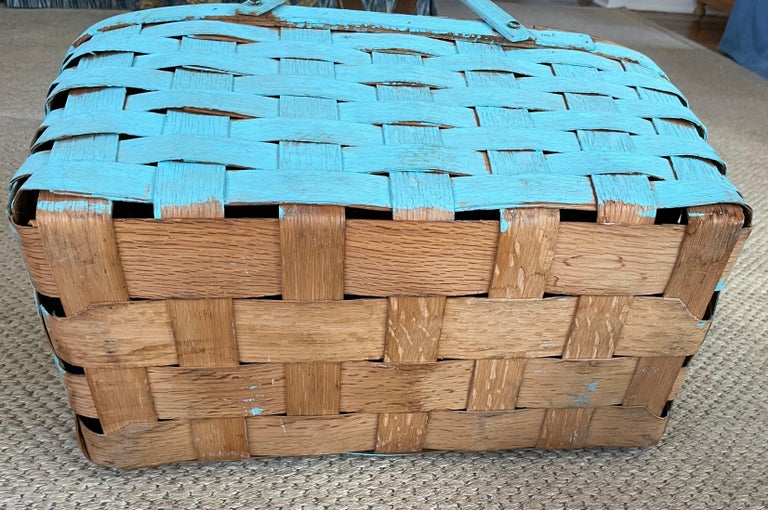 Vintage Goose Basket For Sale at 1stDibs