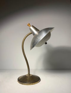 Vintage Gooseneck Desk Lamp attributed to Lightolier