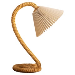Retro Gooseneck Rope Table Lamp
