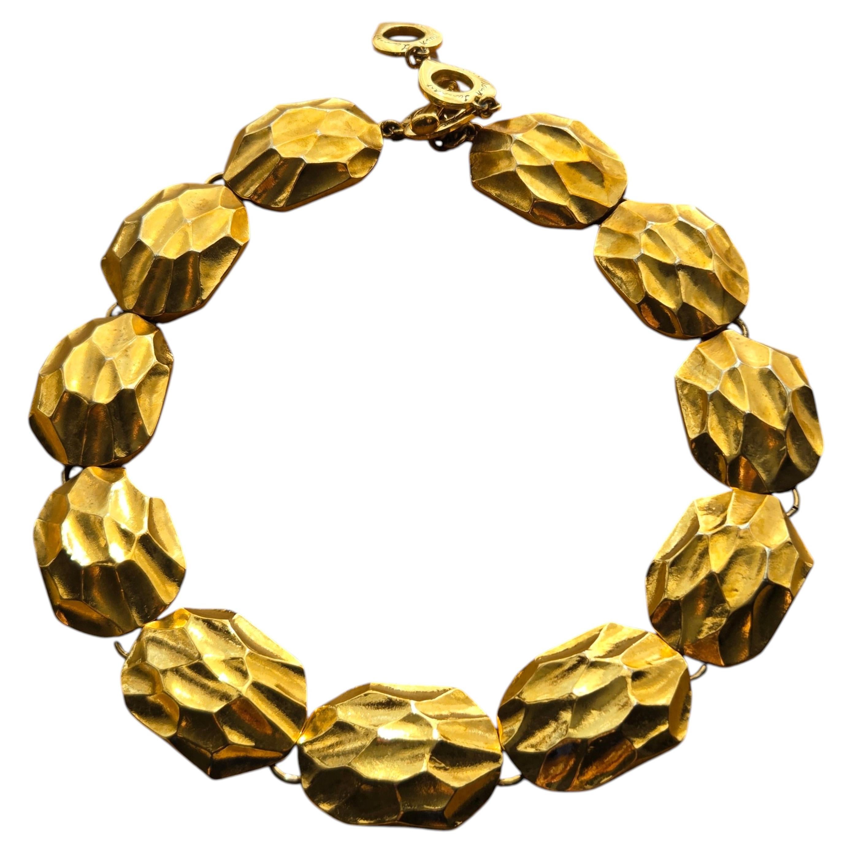 Vintage Goossens for YSL necklace, rare and collectable, 1980s