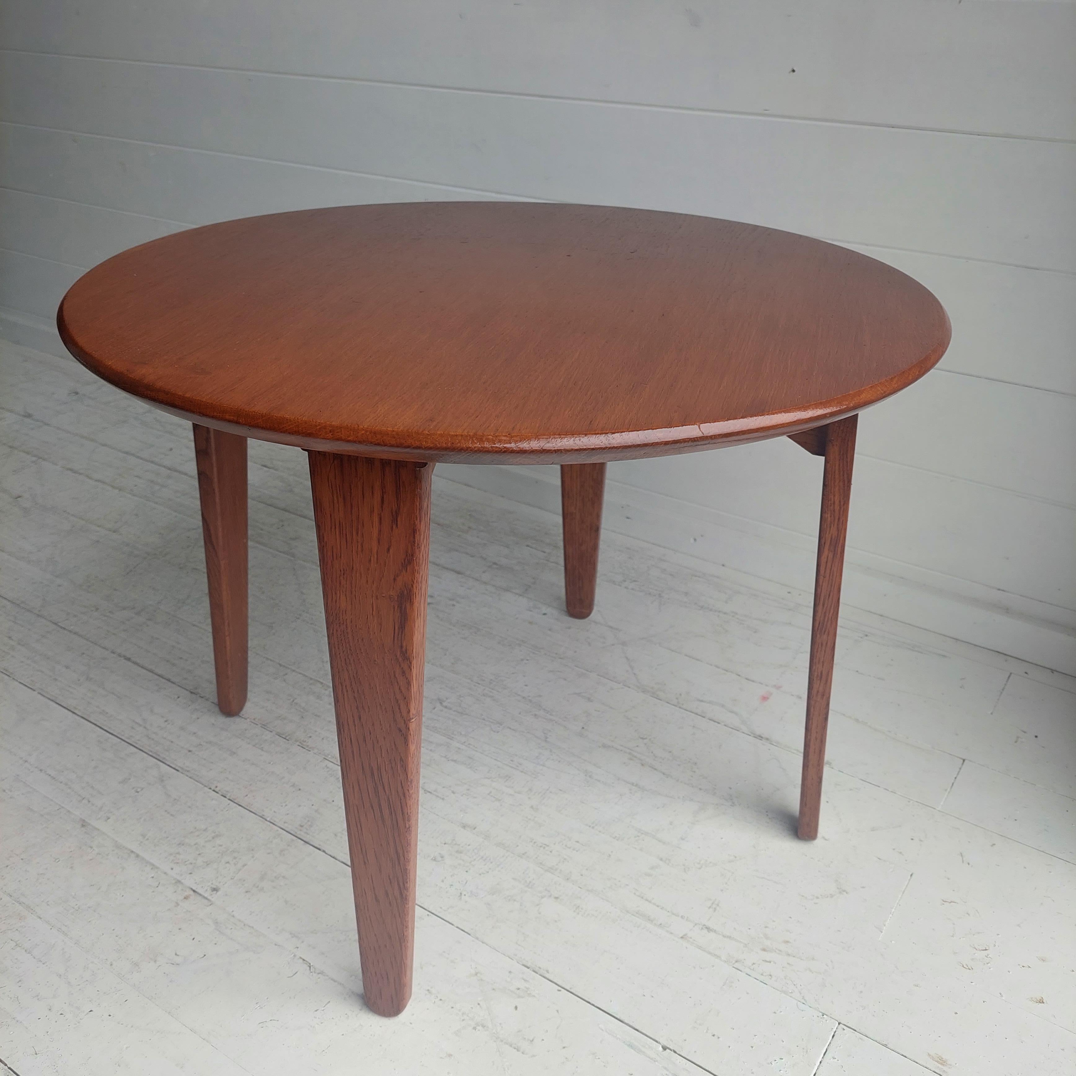 Mid-Century Modern Vintage Gordon Russell Solid Oak Occasional Side table 40/50s
