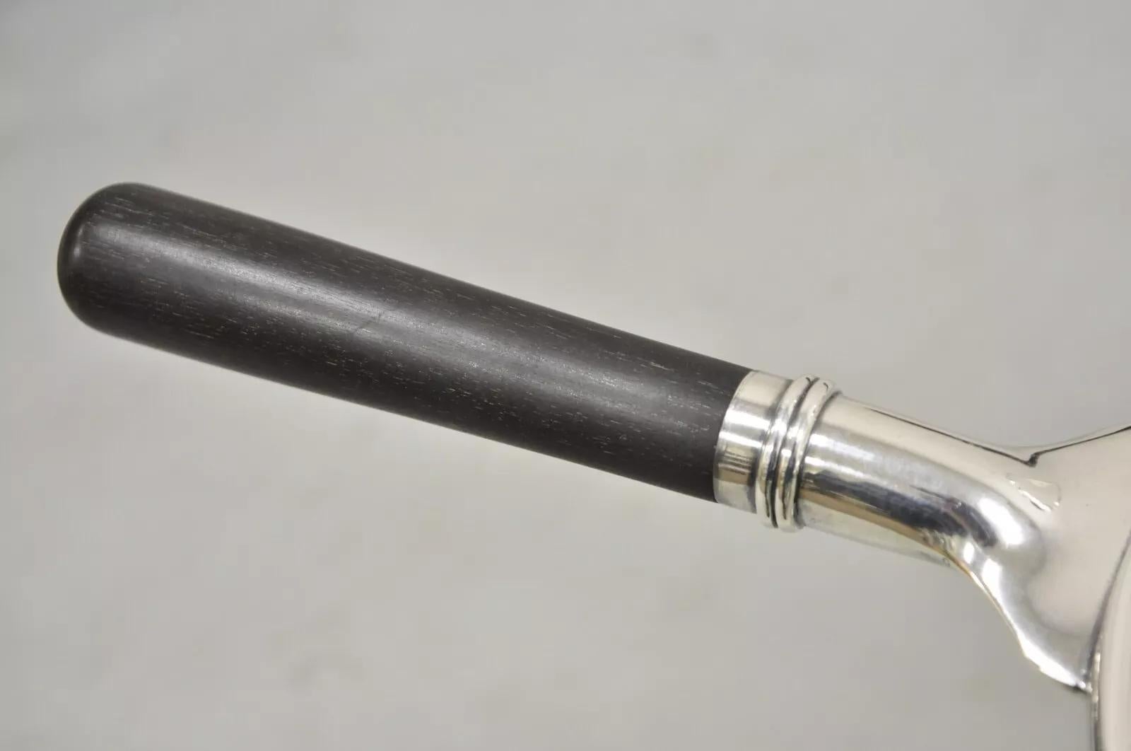 Alte Gorham CO. Englischer edwardianischer versilberter Kettenfuß mit Pfotenfuß, Warmer (Unbekannt) im Angebot