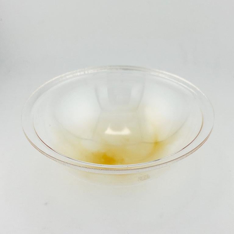Placcato argento Ciotola per caramelle con piedini in stile Revere di Gorham Silverplate d'epoca - Eleganza di metà secolo in vendita