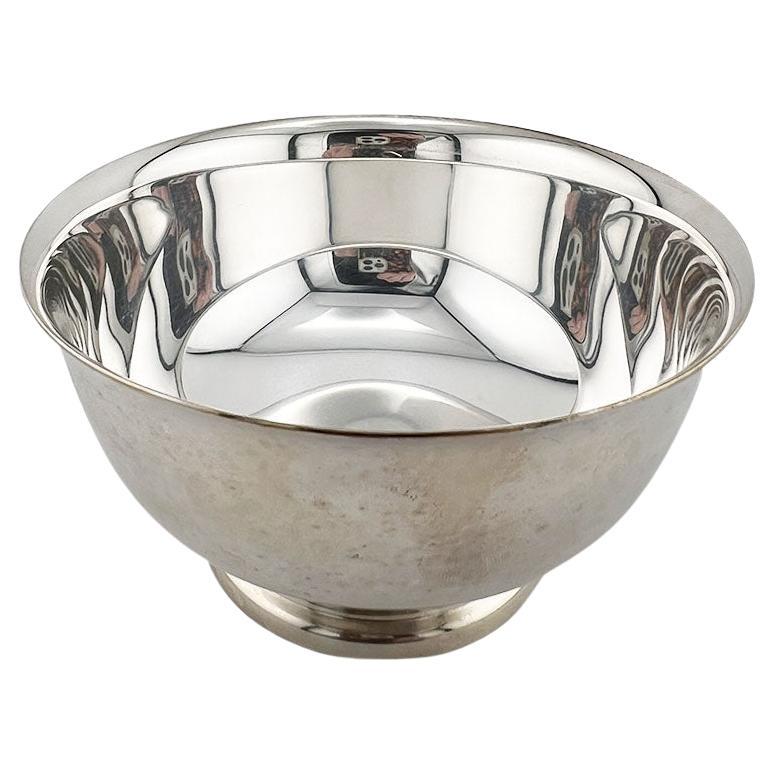 Bombonera con pie estilo Revere Vintage Gorham Silverplate - Elegancia de mediados de siglo