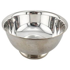 Bombonera con pie estilo Revere Vintage Gorham Silverplate - Elegancia de mediados de siglo