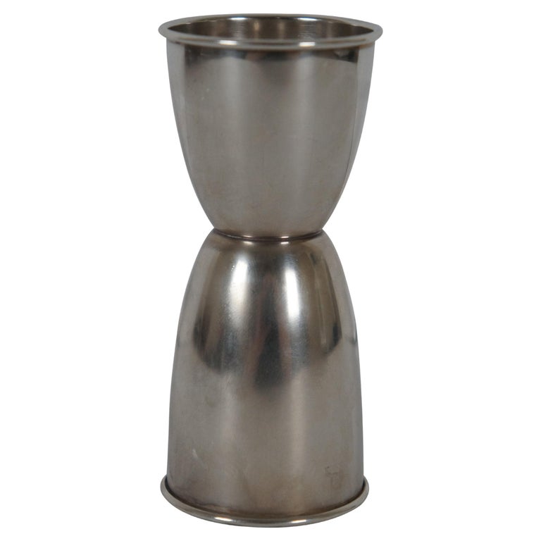 Vintage Gorham Sterling Silver 339 Double Jigger Bar Cocktail Shot