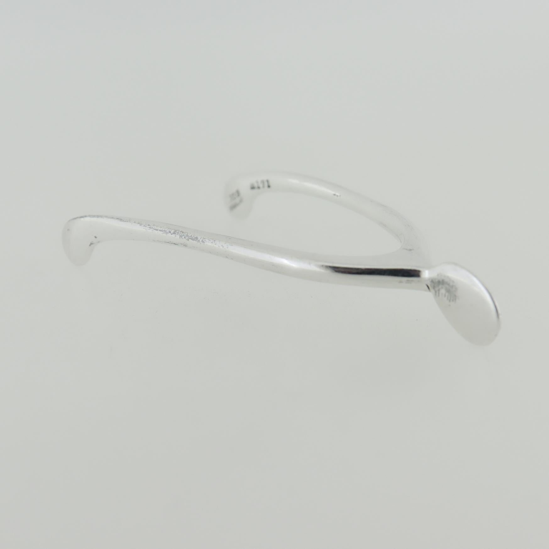 Vintage Gorham Sterling Silver Figural Wishbone Sugar Tongs For Sale 2