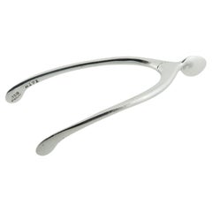 Vintage Gorham Sterling Silver Figural Wishbone Sugar Tongs