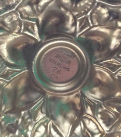 Vintage Gorham Sterling Silver Jam Jar Pineapple Lid 76