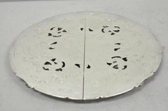 Vintage Gorham YC49-1 Victorian Silver Plated Expanding Pot Trivet Hot Plate