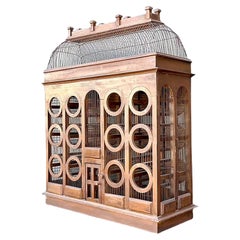 Vintage Gothic Bird Cage Wine Rack