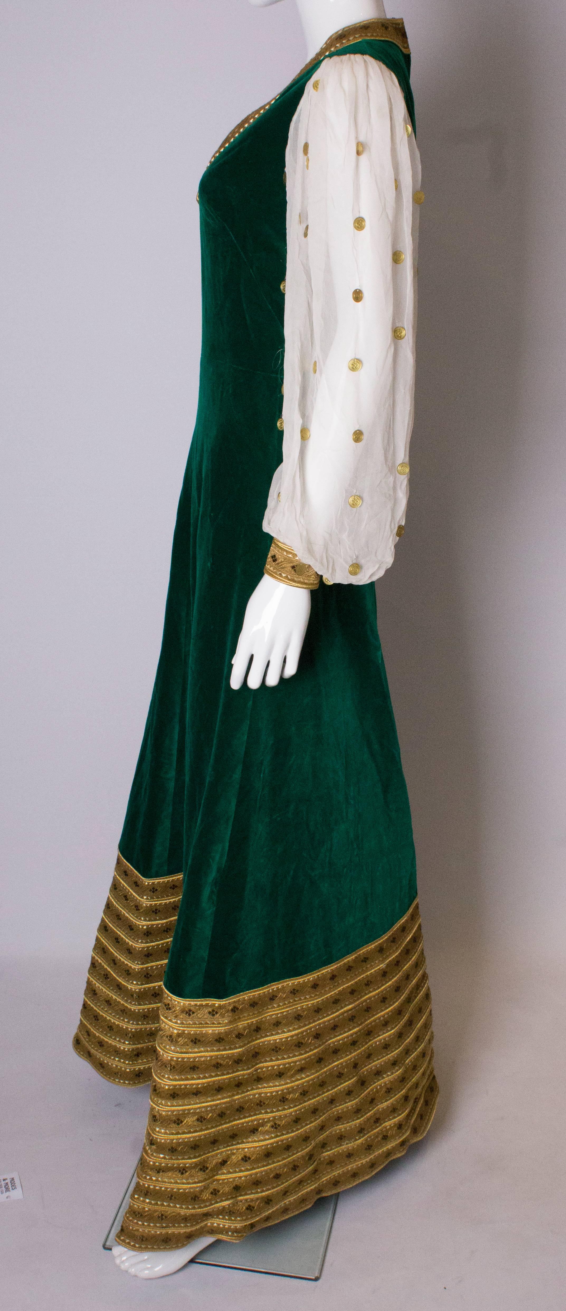 Vintage Gown  by Regamus, London 1
