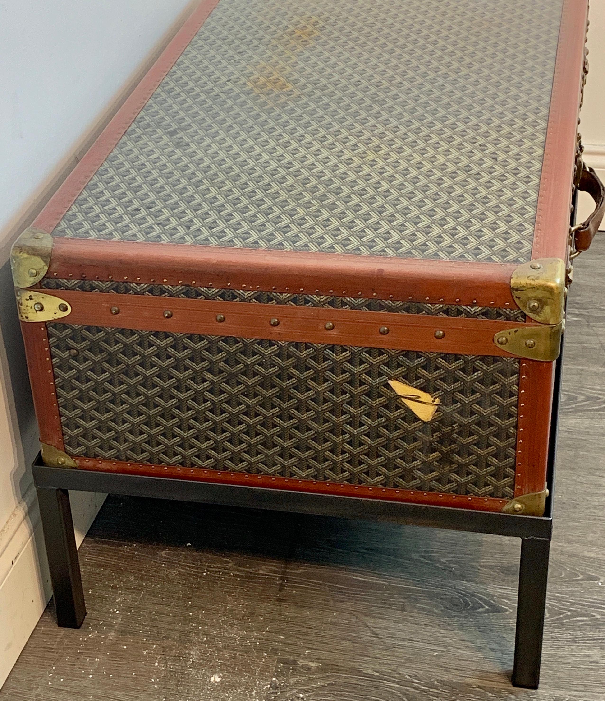 goyard trunk vintage