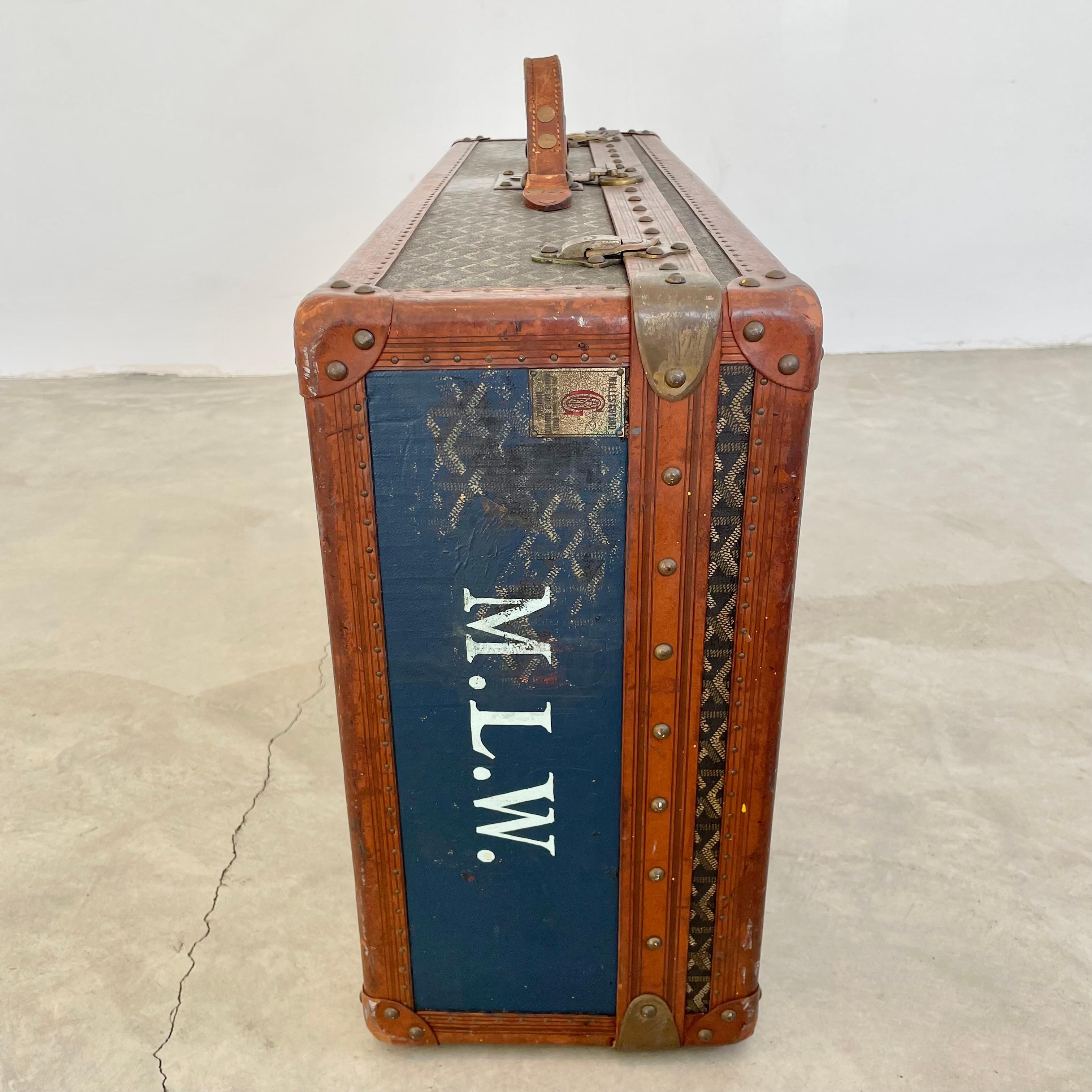 Vintage Goyard Trunk For Sale 2