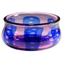 Vintage Graal Bowl by Edward Hald for Orrefors, Sweden ca. 1970s